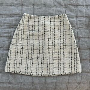 Princess Polly Tweed Mini Skirt in Tweed